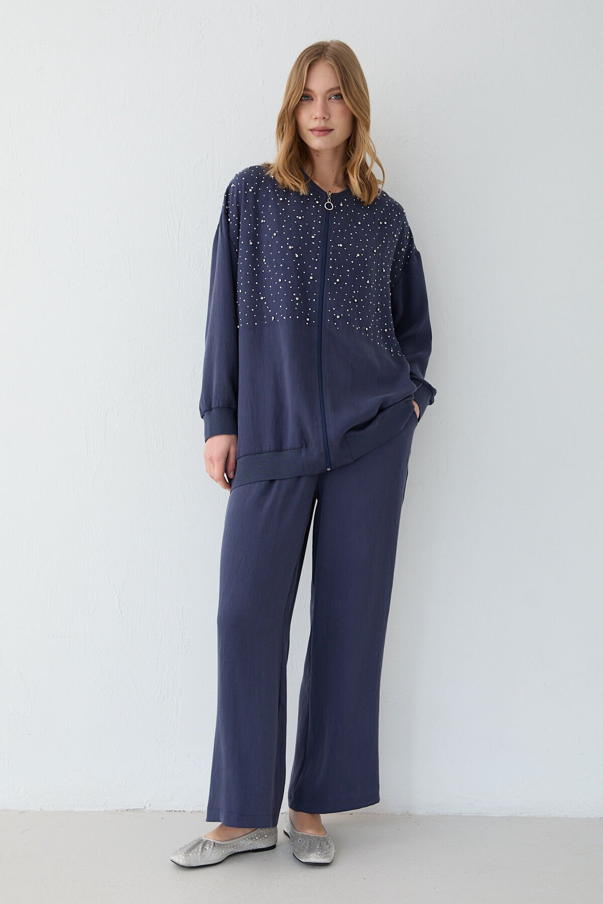 Taşlı Pantolonlu Takım 32-2644